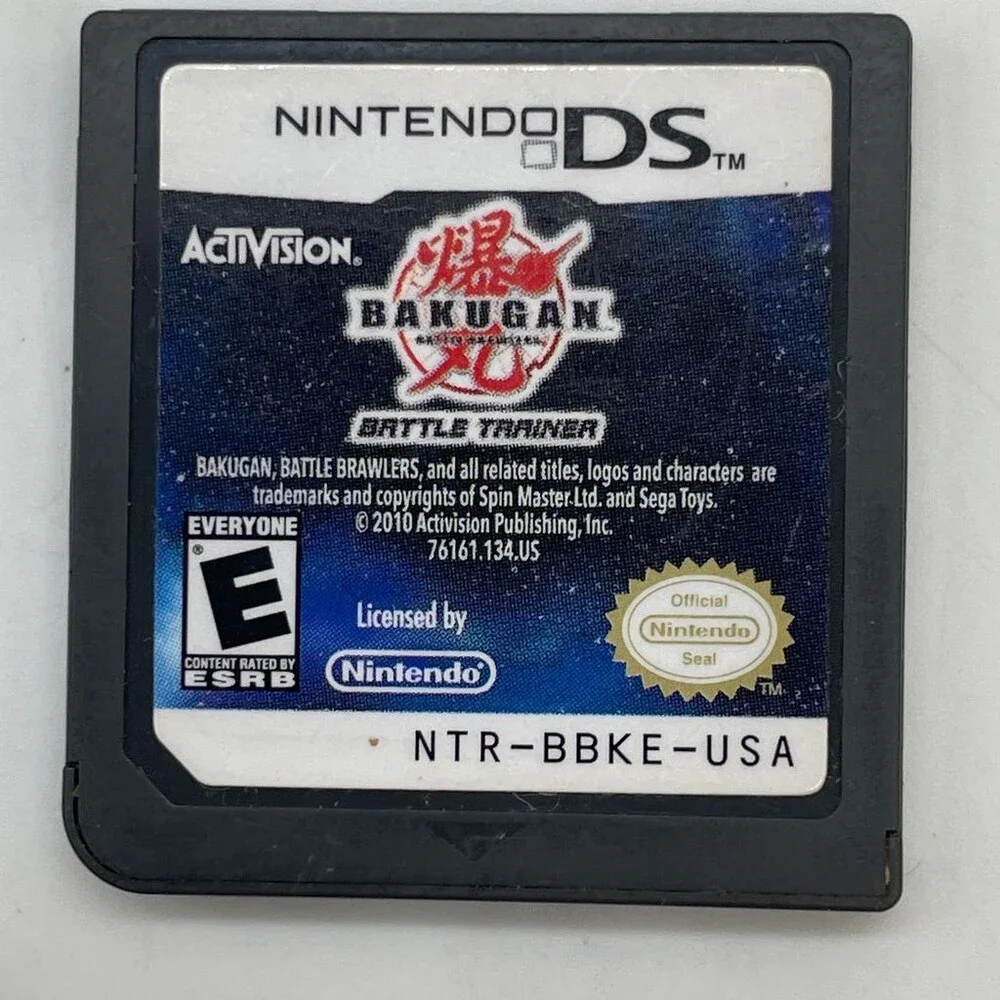 Bakugan Battle Brawlers Battle Trainer NDS (Nintendo DS, 2010) Cartridge Only